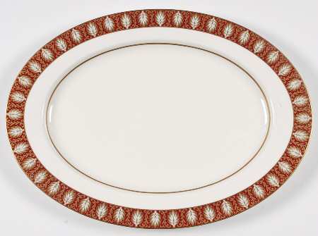 Westhampton 17" Oval Serving Platter