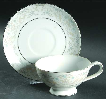 Weston Footed Cup & Saucer Set by Mikasa
