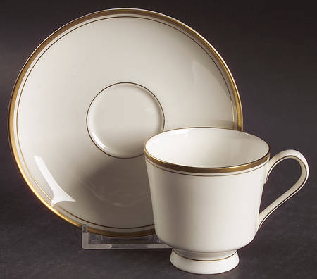 Wheaton Footed Demitasse Cup & Saucer Set by Mikasa
