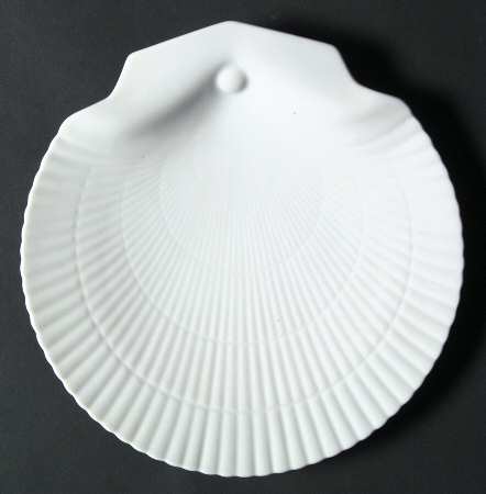 White Luncheon Plate