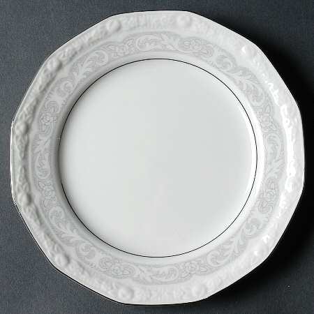 White Lace Bread & Butter Plate