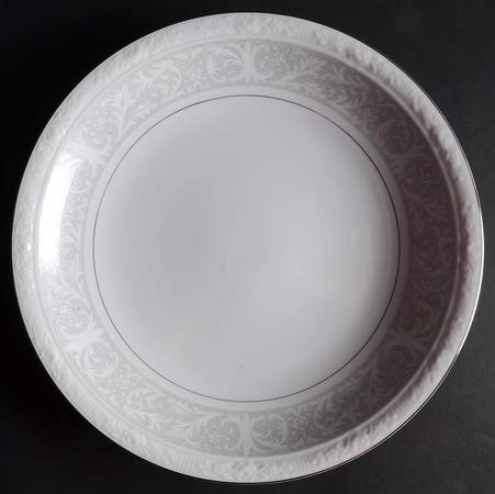 White Lace 12" Chop Plate (Round Platter)