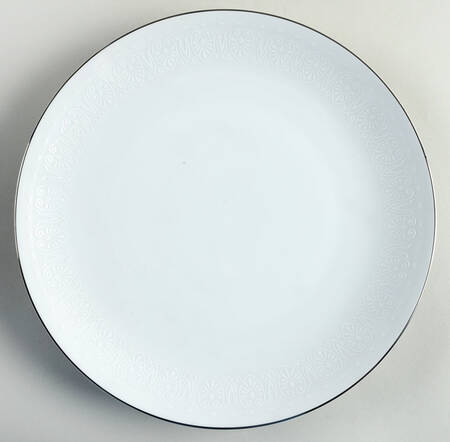 White Shield 12" Chop Plate (Round Platter)
