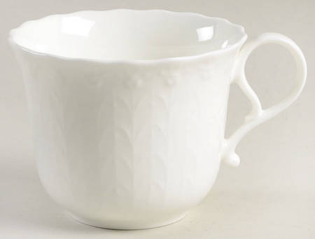 White Silk Flat Cup