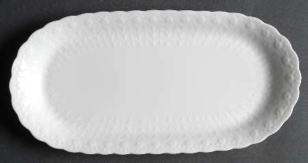 White Silk Butter Tray
