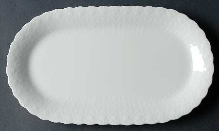White Silk Butter Tray