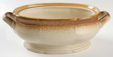 Whole Wheat 2 Quart Oval Covered Casserole No Lid