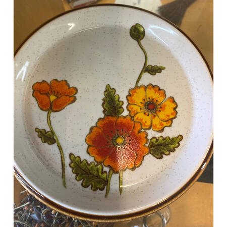 Wild Blossoms Salad Plate