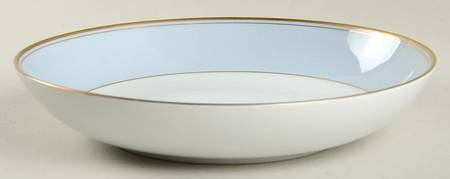Wisteria Blue Coupe Soup Bowl
