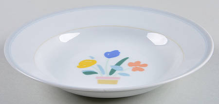 Window Box Rim Soup Bowl