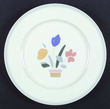 Window Box Dinner Plate