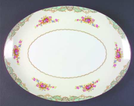 Windsor Castle 16" Oval Serving Platter