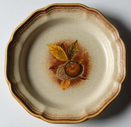 Wild Chestnut Salad Plate