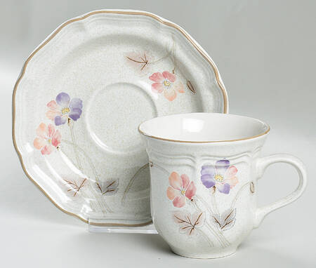 Wild Fields Flat Cup & Saucer Set