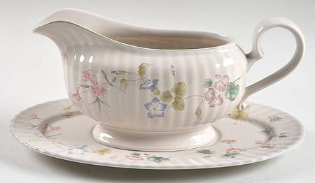 Wildflowers Gravy Boat & Underplate
