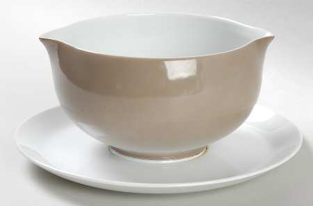 Wildflower Gravy Boat with Attached Underplate