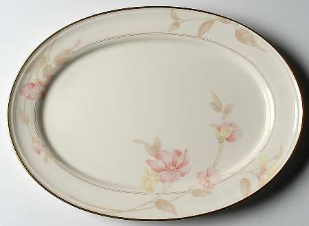 With Love 14" Oval Serving Platter
