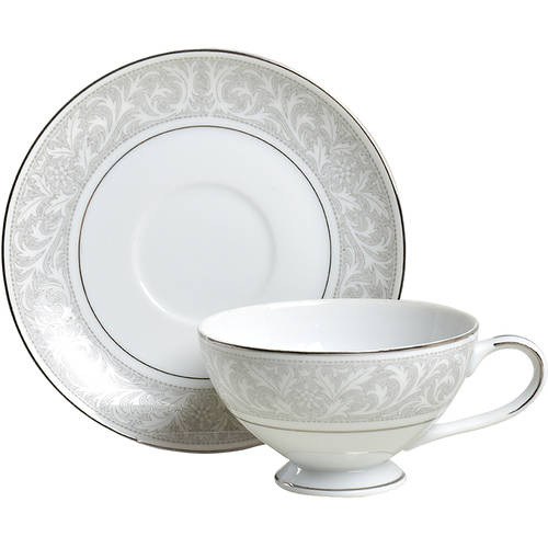 Winthrop Footed Cup & Saucer Set