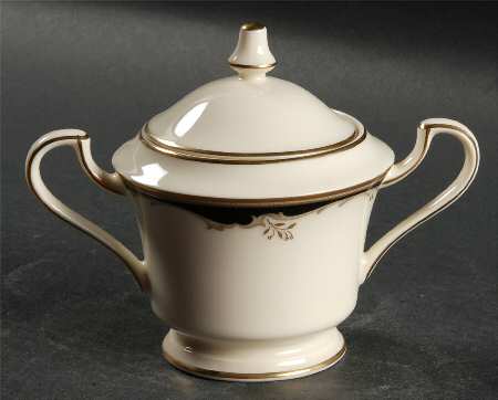 Winston Black Sugar Bowl & Lid