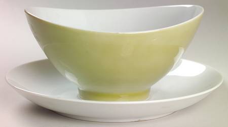 Windfall Gravy Boat with Attached Underplate