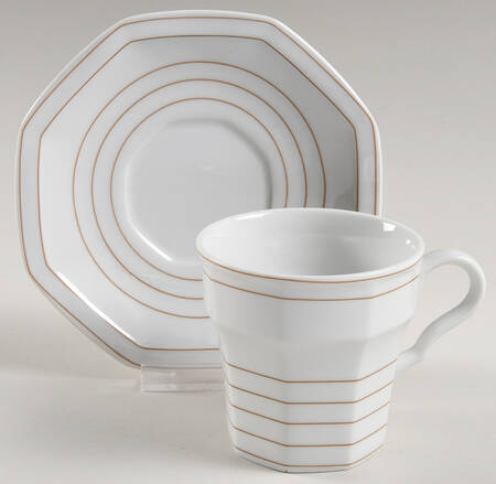 Windmill Flat Cup & Saucer Set by Mikasa