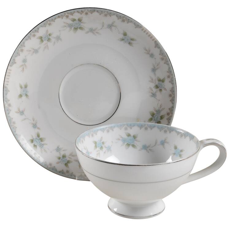 Winslow Footed Cup & Saucer Set