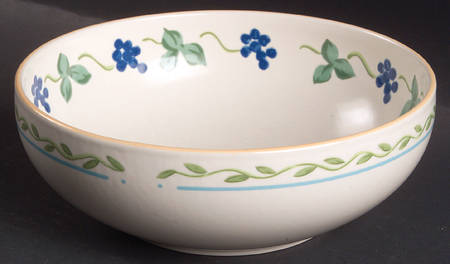 Wine & Roses Soup/Cereal Bowl