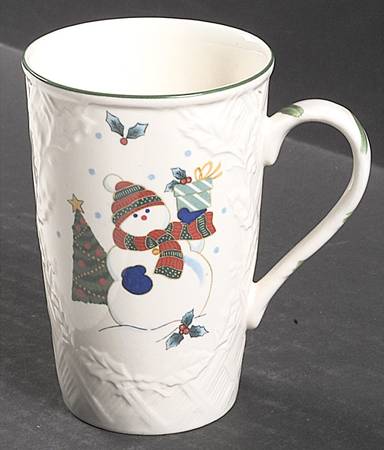 Winter Scene Cappuccino Mug