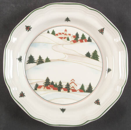 Wonderland Salad/Dessert Plate