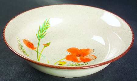 Woodland Poppy Soup/Cereal Bowl