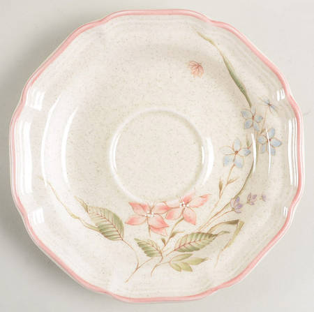 Wood Violets Saucer