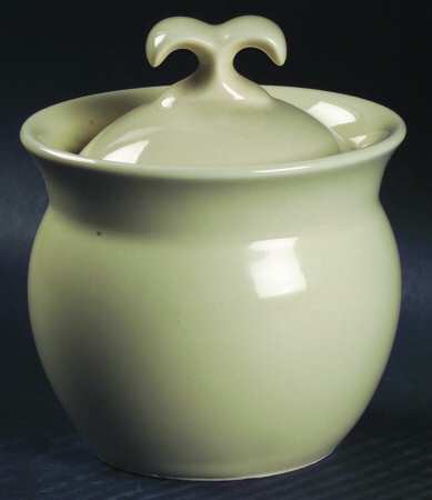 Yellow Sugar Bowl & Lid by Mikasa