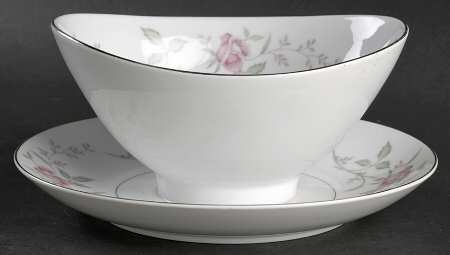 Yours Truly Gravy Boat with Attached Underplate