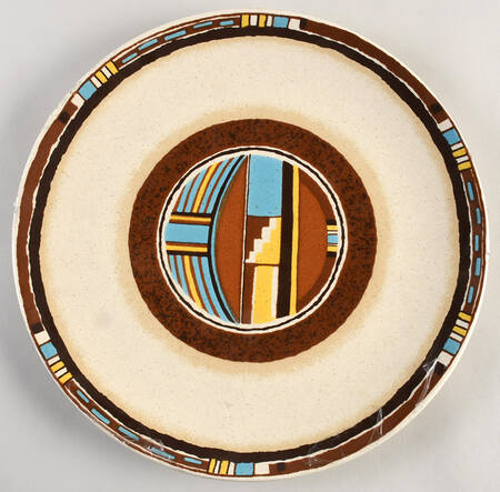 Zuni 12" Chop Plate (Round Platter)