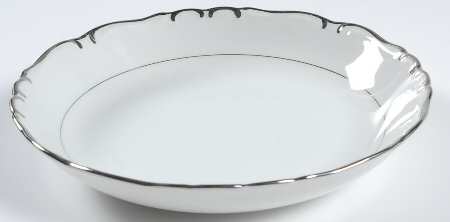 Silver Baroque Coupe Soup Bowl