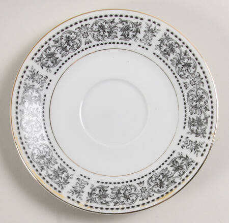 Grey Renaissance Saucer