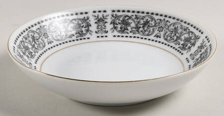 Grey Renaissance Fruit/Dessert (Sauce) Bowl