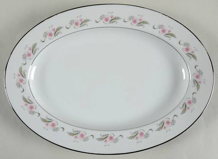 Priscilla 12" Oval Serving Platter
