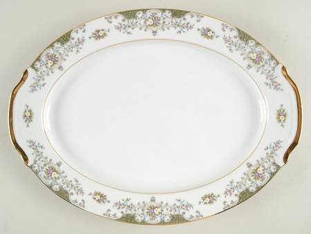 Victorienne 14" Oval Serving Platter