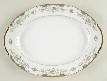 Victorienne 12" Oval Serving Platter