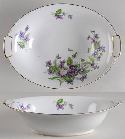 Beverly 10" Oval Vegetable Bowl