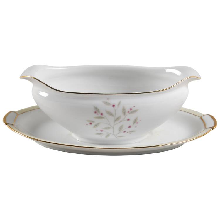 Debutante Gravy Boat with Attached Underplate