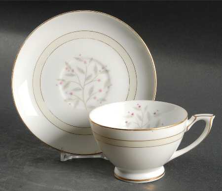 Debutante Footed Cup & Saucer Set