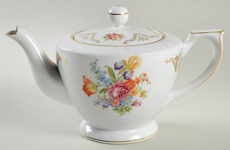 Dresden Teapot & Lid