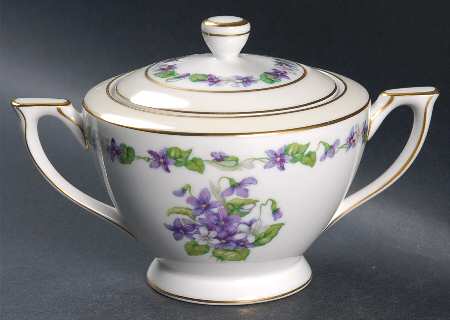 Flirtation Sugar Bowl & Lid by Mikado