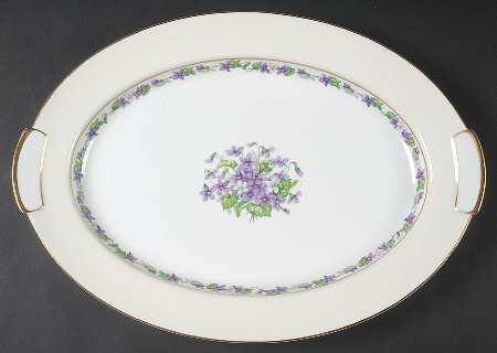 Flirtation 17" Oval Serving Platter