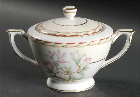 Magnolia Sugar Bowl & Lid