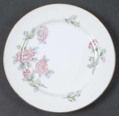 Malay Pink Bread & Butter Plate by Mikado
