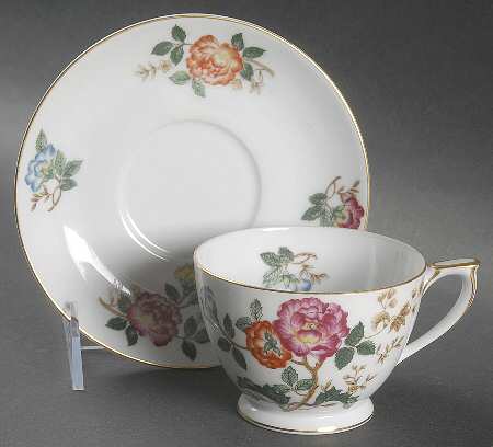 Mandalay Footed Cup & Saucer Set