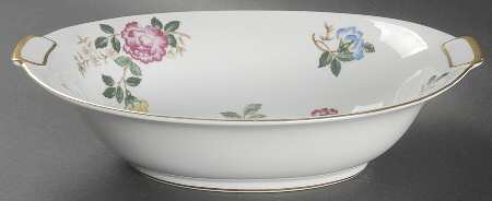 Mandalay 10" Oval Vegetable Bowl